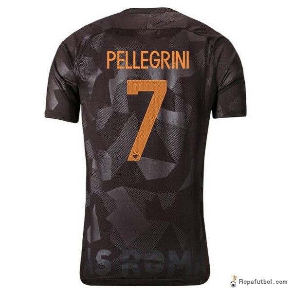 Camiseta As Roma Pellegrini Replica Tercera Ropa 2017/18